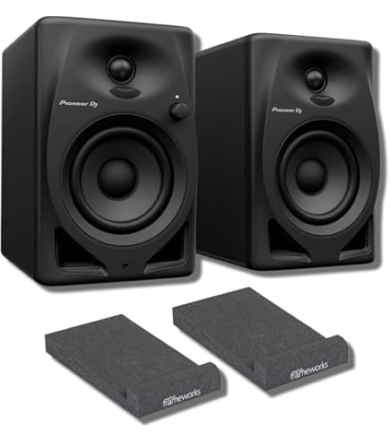 DJ機材 Pioneer DJ DM-40-W Amazon.com: Pioneer DJ DM-40-W - 21W 4