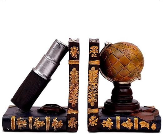 Amazon Com Agirlgle Bookends Vintage Style Decorative Book Ends
