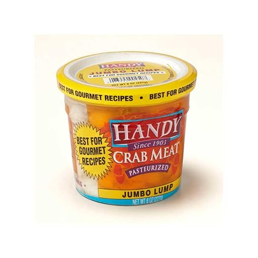 Handy Pelagicus Jumbo Lump Pasteurized Crab Meat, 8 Ounce
