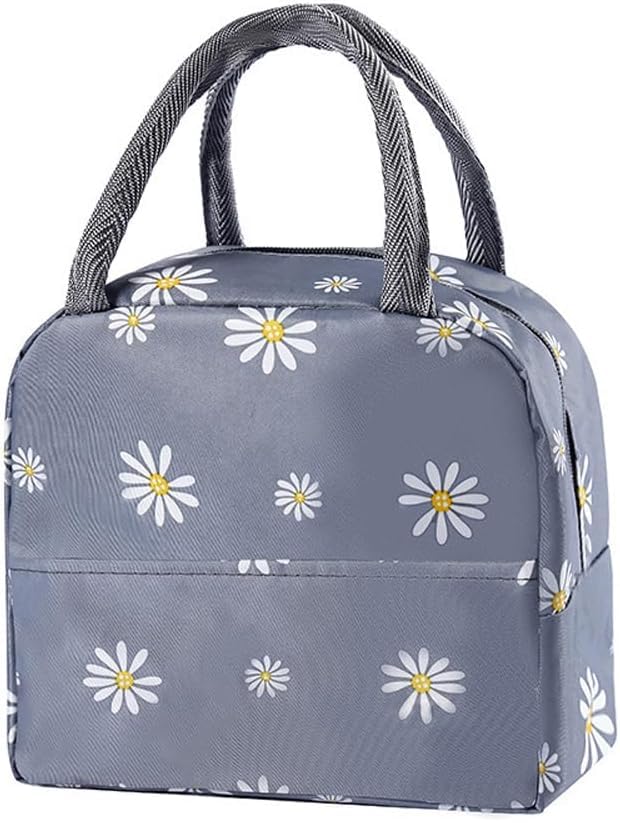 Lunch Bags for Women Insulated Lunch Bags Adults Cooler Bag Water-Resistant Thermal Leak-Proof Lunch Organizer for Children Girls Men Picnic Work