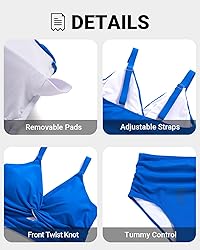 Daci Plus Size Two Piece Swimsuits - Women High