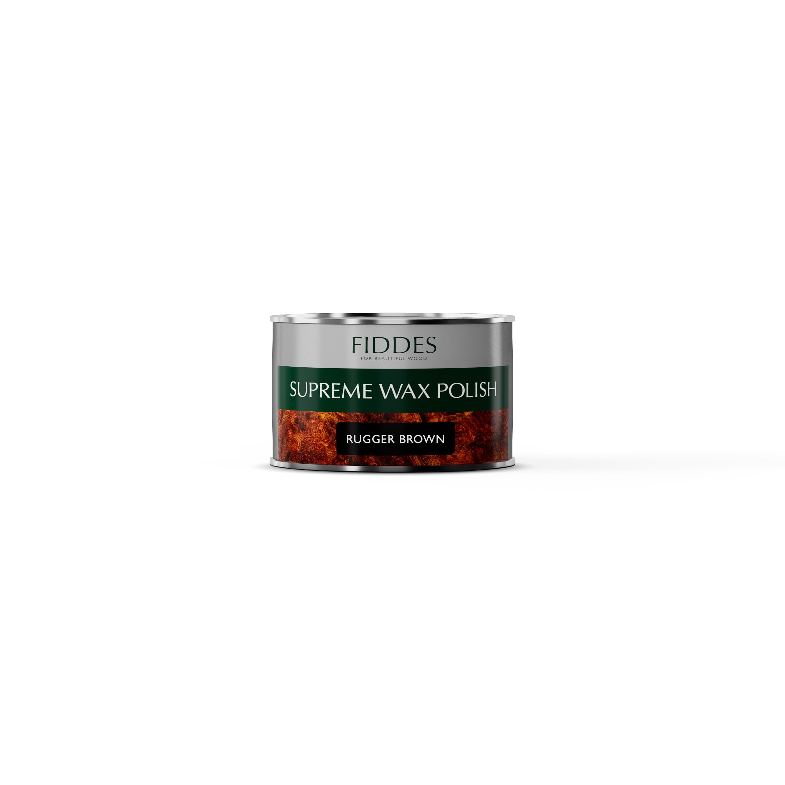 Fiddes Supreme Wax Rugger Brown 400ml Tin