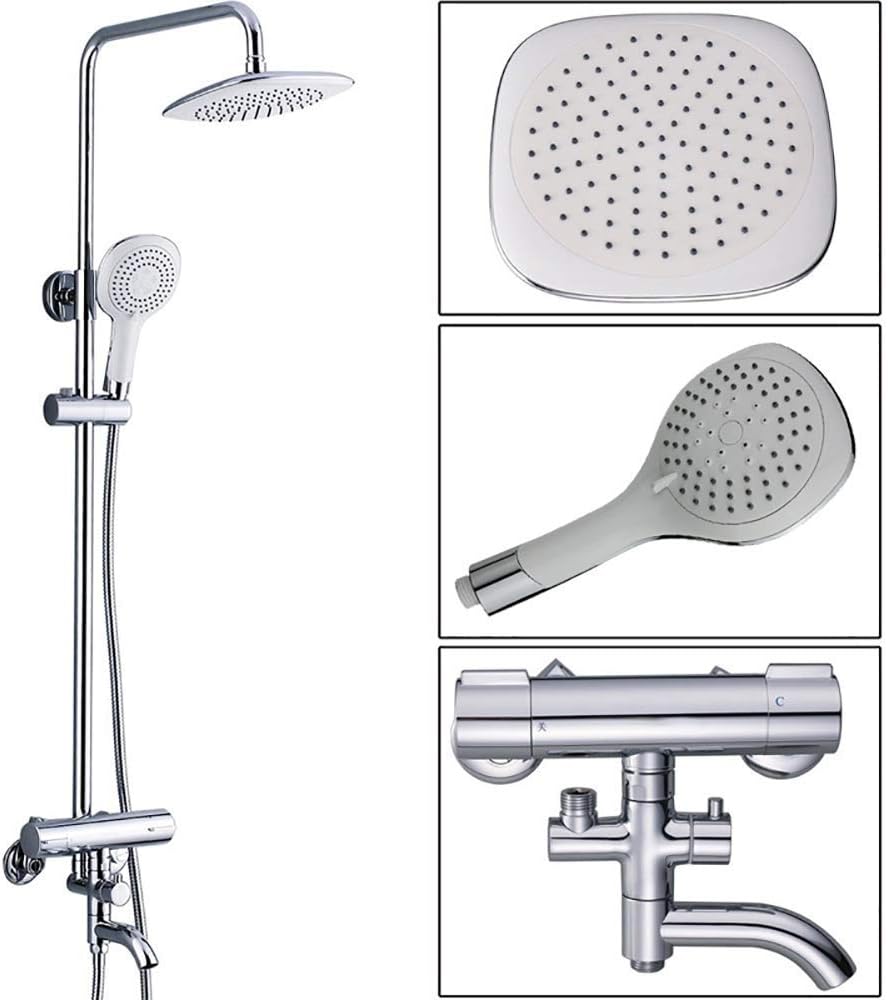 Bathroom Shower System Double Antiscalding Intelligent Multifunction
