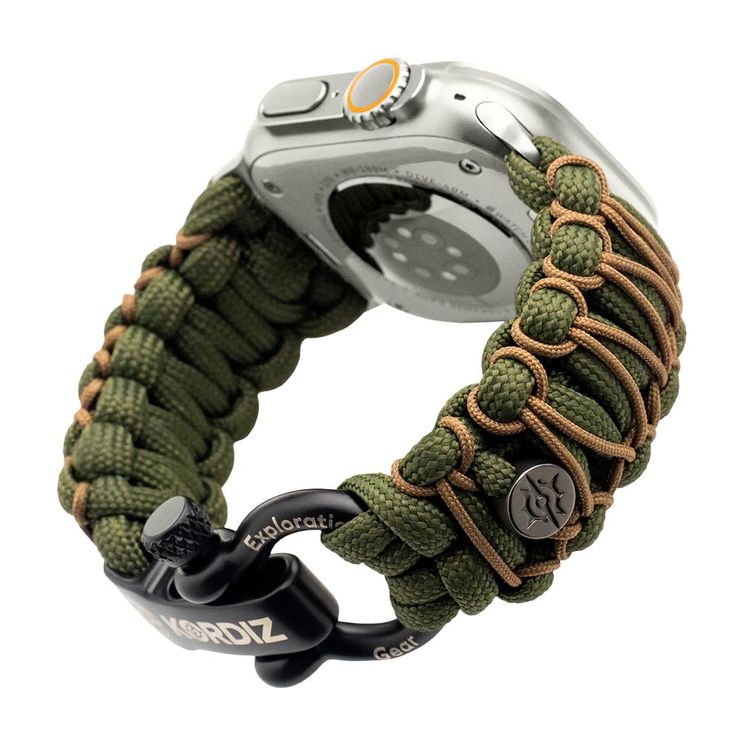 KORDIZ Survivor Pro - Paracord Apple Watch Band