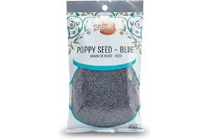 Handi Blue Poppy Seeds Raw 200GM Ideal for Seasoning, Baking, Filling & Topping