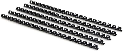 Rayson 21-Ring 10mm Plastic Binding Comb Spines 55-Sheet A4 Pack 100