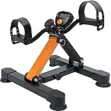 GOREDI Under Desk Bike Pedal Exerciser, Adjustable & Foldable Cycle Exercise Bike for Office, Peddler Exerciser for Seniors w