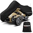 for Spyder F3 Full Cover Compatible with Can-Am Spyder F3T Tour & Limited 300D Oxford Fabric Protector from Dust Snow Rain Sun Rays