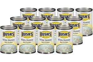 Bush's Best White Hominy, 15.5-Ounce (Pack of 12)