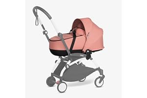 Babyzen YOYO 0+ Bassinet, Ginger - Includes Thick Double Mattress, Ventilated Shell & Canopy - Requires YOYO2 Frame (Sold Separately)