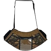 Camo Hunting Hand Warmer Pouch, Polar Fleece Warm Hand Muff Insulated Hunter Hands Warming Pouch Camouflage Hunting Gear with Phone Touchscreen for Men Women Hiking Camping Ice Fishing Cold Protection