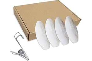 Jmxu's 3.5"-4" Cuttlebone for Birds Parakeets, Cuddle Bone with Metal Clip, Cuttlefish Bone for Sharp Beaks, Natural Birds Calcium for Parrots Cockatiels Tortoises, 4 Pcs