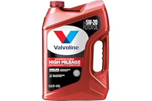 Valvoline High Mileage with MaxLife Technology SAE 5W-20 Synthetic Blend Motor Oil 5 QT