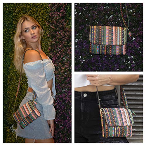 MINICAT INICAT Small Crossbody Purse Built in Wallet Crossbody Bags