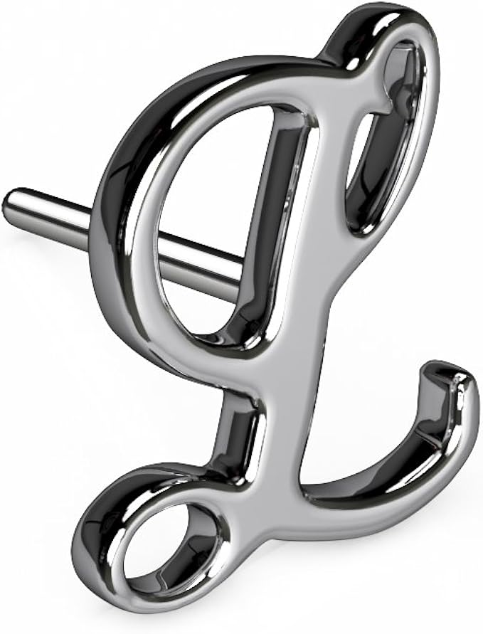 Orecchino Monolobo Small Lettera L Corsivo Inglese Argento 925 Guarda Foto Leggi Dettagli Regalo Compleanno San Valentino Anniversario Festa Della Mamma Natale Onomastico Made In Italy Modello M Amazon It Abbigliamento