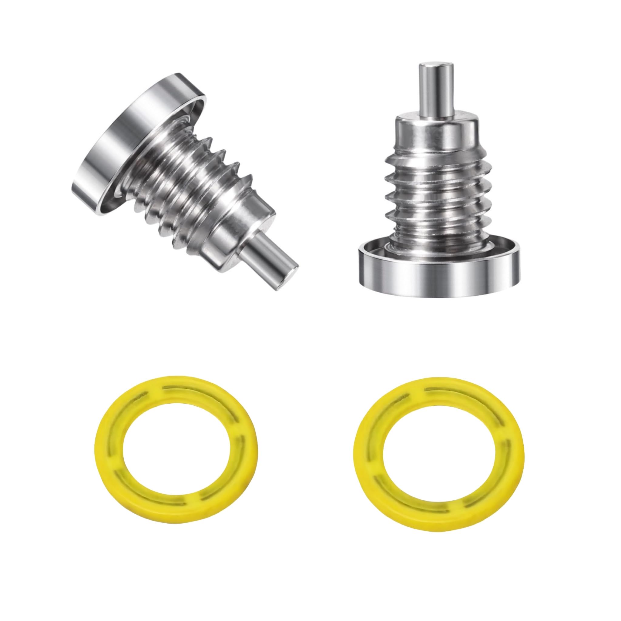 24 Pcs Blue Asbestos Marine Gearcase Drain Screw Washers - 3/8-16 Size For Outboard Motors