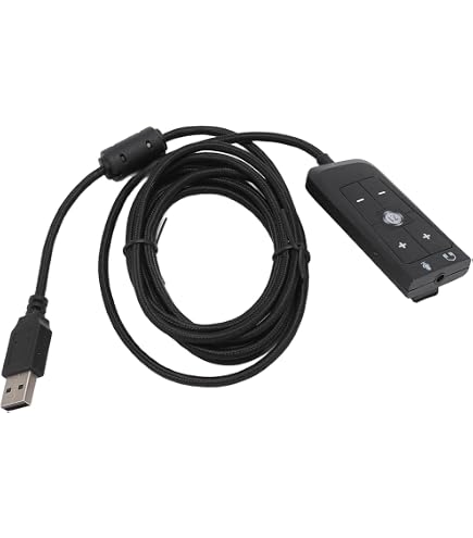 Amazon.com: USB to 3.5mm Jack Audio Sound Card Adapter for