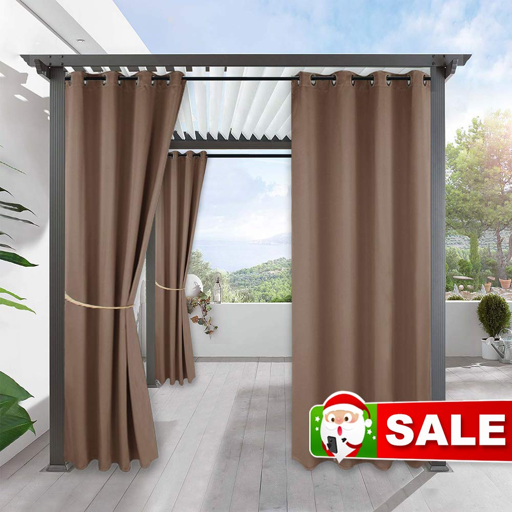 Outdoor Curtains Drapes For Yard Ryb Home Water Repellent