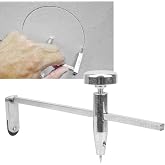 Dry Wall Circle Cutter, Stainless Steel Drywall Circle Hole Cutter Steel Shaft Plasterboard Saw Adjustable Pivot Point Drywalls Tools for Cutting Round Holes In Dry Wall Material