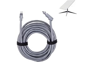 Steinwhale Cable for Starlink High Performance 30M/98FT, Waterproof Connectors, Compatible with Starlink High Performance Ant