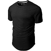 H2H Mens Casual T Shirt Long/Short Sleeve T Shirt Muscle Gym Workout Athletic Tee
