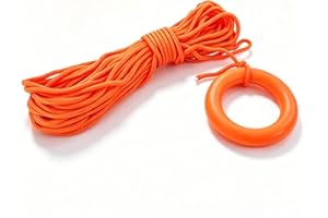 Boat Safety Throw Rings, Life Ring with Rope, 30m Floating Lifesaving Rope for Outdoor Emergency Aid Survival Rescue