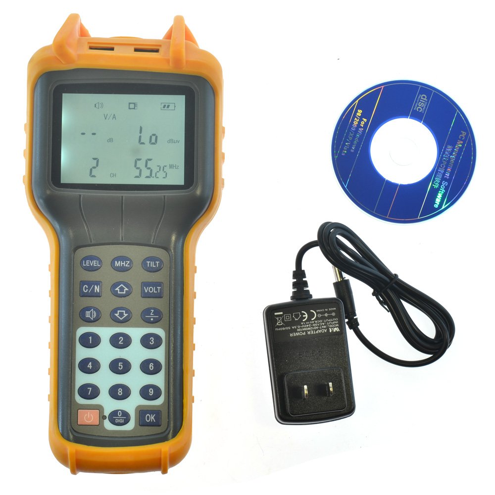 RYS110 CATV Cable TV Handle Digital Signal Level Meter DB Tester 47