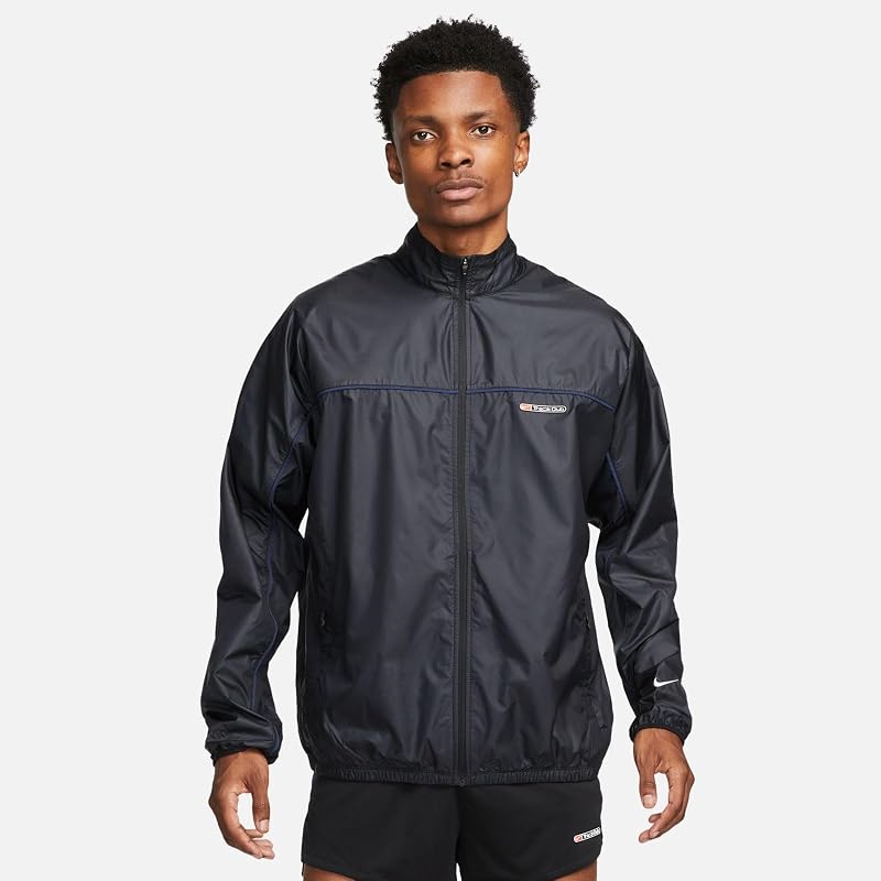 FB5515-010 M NK SF TRACK CLUB JACKET Jacket Hombre BLACK/MIDNIGHT NAVY/SUMMIT WHITE Tamaño XL