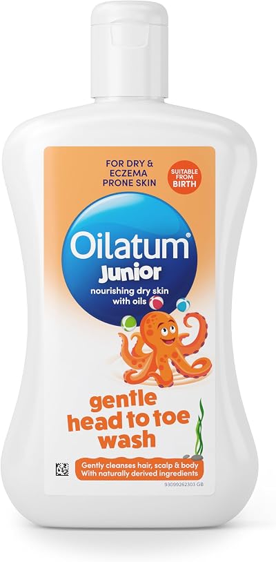 Oilatum Junior Gentle Head-to-Toe Wash 300ml; Fragrance & Soap Free
