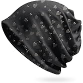 Zewurtuw Chemo Cap Slouchy Beanie Cancer Headwear Hats Stretch Soft for Men Women Girls Aesthetic Cute