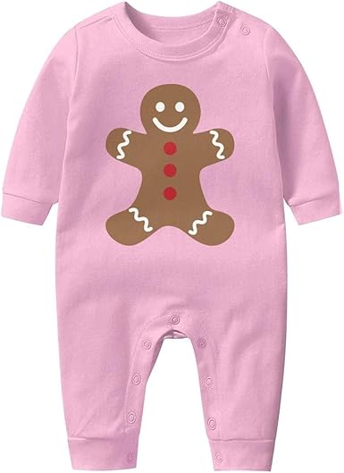 gingerbread baby pajamas