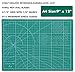 DIYSELF Craft Knife Upgrade A4 Self Healing Cutting Mat Precision Carving Hobby Knife 60 Spare Craft Blade for Art, Hobby, Scrapbooking,Stencil