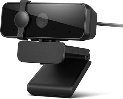 310 FHD - Webcam USB-A (Indicador LED, 2 Micrófonos, 30 FPS, Campo de Visión 85°, Compatible con Win 11, Microsoft Teams, Zoom, Google Meet, Discord, Cable Integrado de 1.8m) – Color Negro