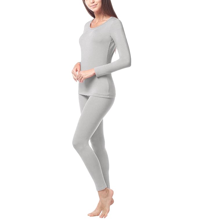 2 Paia Leggings Termici Donna The Hot Stuff Co. - Pile Caldo 4.9 Tog, Senza Piedi, Taglie S-2XL - Foto 2
