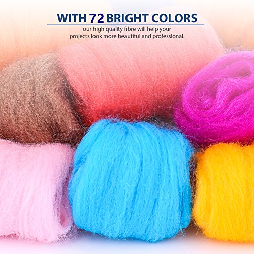 2 Fuyit+Roving+Felting+Spinning+Materials