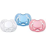 advent orthodontic translucent silicone pacifier