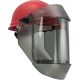 Oberon Arc Flash Face Shield &amp; Canadian Hard Cap - 12 Cal | For electrical safety - Arc Rated Category 2 - Anti-Scratch/Fog Face Shield - Made in USA - TCG SERIES