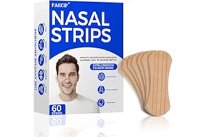 60 Nasal Strips, Nose Strips To Open Air Ways, Nasal Strips for Breathing, Extra Strength Nasal Strips Help Reduce Snoring an