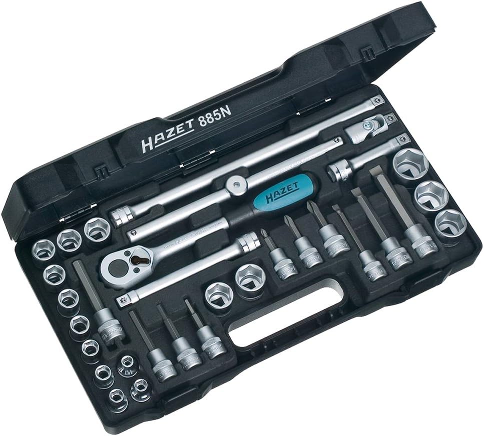 HAZET 885N Socket Set - Multi-Colour, Variety pack
