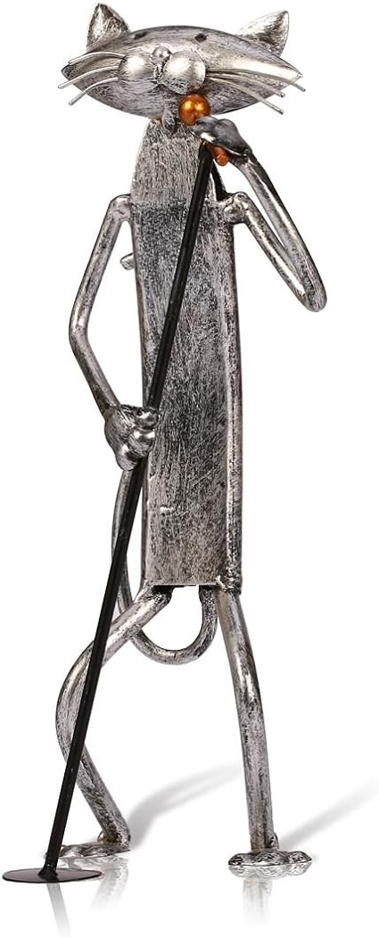 Tooarts Chat Sculpture En Metal Joue Des Instruments Decoration Creative Artisanat D Ameublement Sculpture Artisanat Creatif Amazon Fr Cuisine Maison Tooarts Chat Sculpture En Metal Joue Des Instruments Decoration Creative Artisanat D Ameublement Sculpture Artisanat Creatif Amazon Fr Cuisine Maison