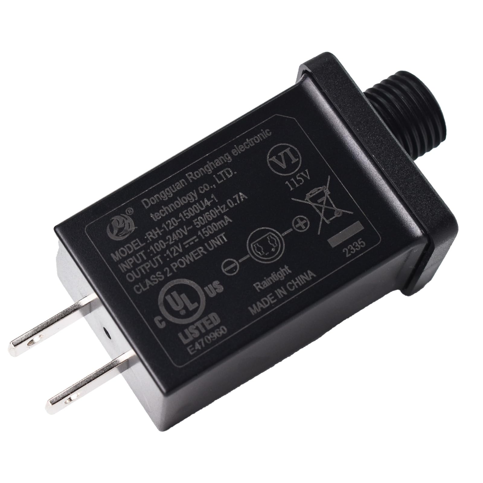 Photo 1 of COHVV Replacement Yard Inflatable Adapter Power Supply Adapter, 12V 1.5A 60Hz Class 2 Power Supply for Halloween Christmas Easter Inflatable Decorations