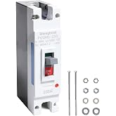 shengbowi Main DC 200 Amp Circuit Breaker AC Disconnect Switch 1 Poles 550V Battery Thermal Magnetic Trip Power Solar UPS Sta