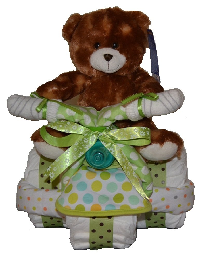 diaper tricycle baby shower gift