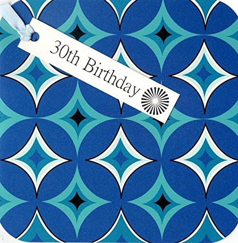 Tag Tastic 30Th Birthday Hand-Finished Card Greeting Cards By Yasmin