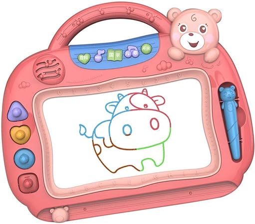 Msddc Cartoon Orso Magnetica Bambini Tavolo Da Disegno Grande Musica Tavolo Da Disegno Ragazzo E Una Ragazza Giocattoli 3 6 Bambino Di Anni Giocattoli Graffiti Scheda Colore Del Bordo Di Scrittura Di Amazon It