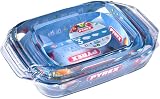 Pyrex 8023510 Set of 3 Borosilicate Glass Oven Plates France view 4
