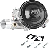 IRONTREE LR033993 Professional Water Pump Kit with Gasket Compatible with 2010-2022 Land Rover Range Rover Sport Discovery Velar LR4, 2010-2024 Jaguar F-Pace XF XE F-Type XJ XK XKR XJR, # 144-2060