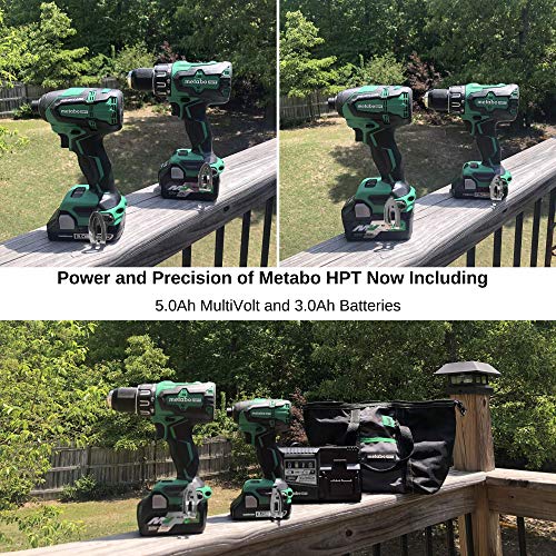 Metabo HPT Cordless Hammer Drill and Impact Driver Combo Kit, 18V