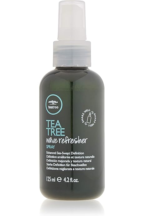Amazon Com Tea Tree Wave Refresher Spray Revives Beach Waves Adds Texture For All Hair Types Especially Wavy Curly Hair Everything Else