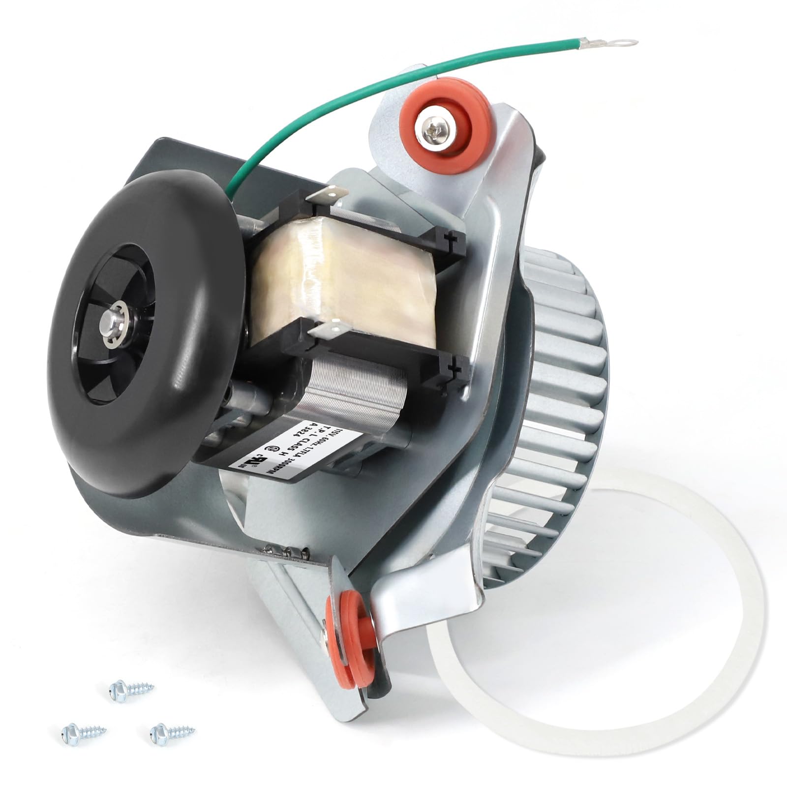 Photo 1 of Furnace Draft Inducer Blower Motor Assembly HC21ZE123A Compatible with Payne, Carrier, Bryant, Jakel J238-150-15215 Furnace Exhaust Blower Motor Kit Replacement